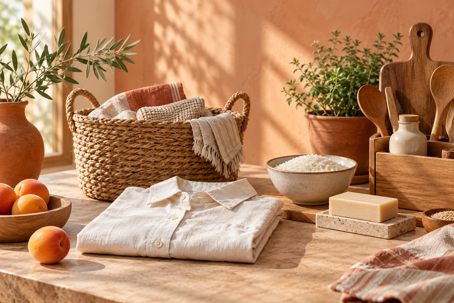 Illustrative Inviting daily essentials arrangement